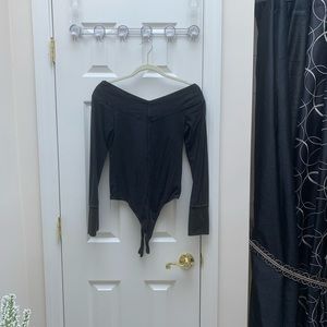 FREE PEOPLE off-the-shoulder bodysuit!
